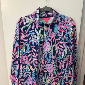 Lilly Pulitzer 1/2 Zip Pull Over